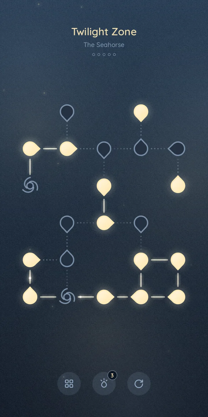 A board with wormholes, in the Seahorse's room